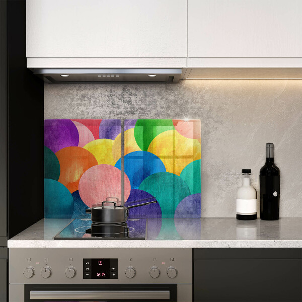 Chopping board Colorful wheels