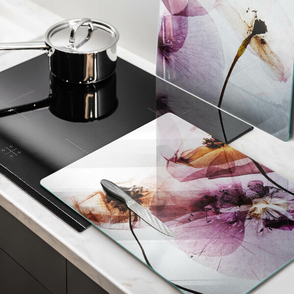 Chopping board Delicate flowers
