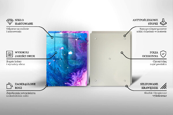 Chopping board Abstraction ink