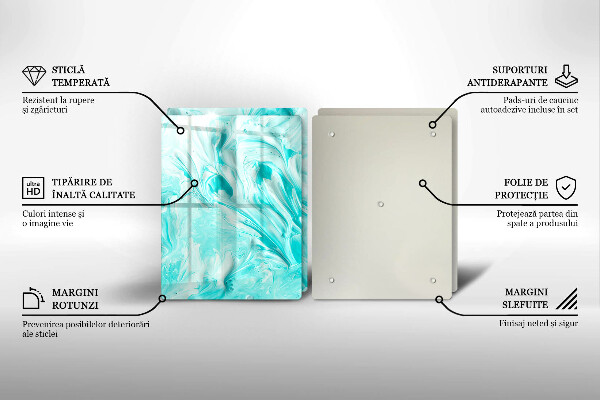 Chopping board Paints abstraction