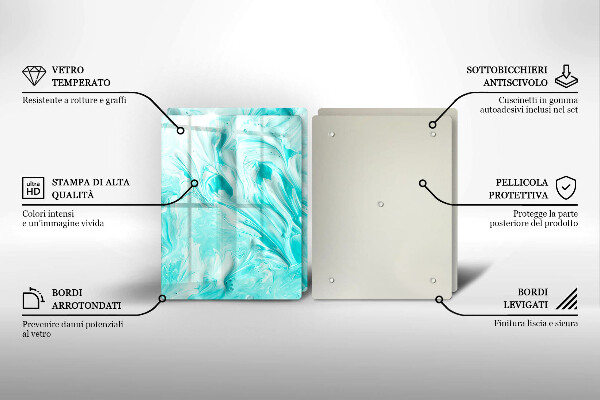 Chopping board Paints abstraction