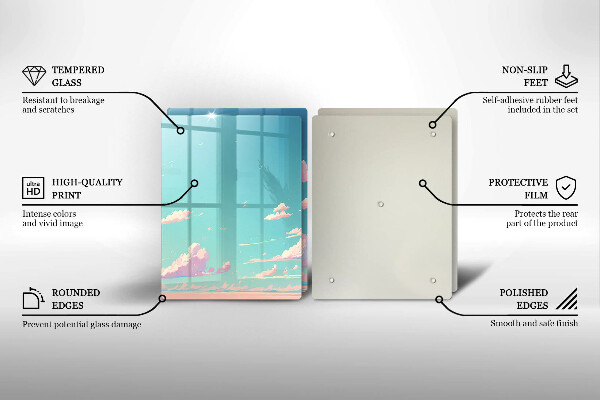 Chopping board Illustration sky