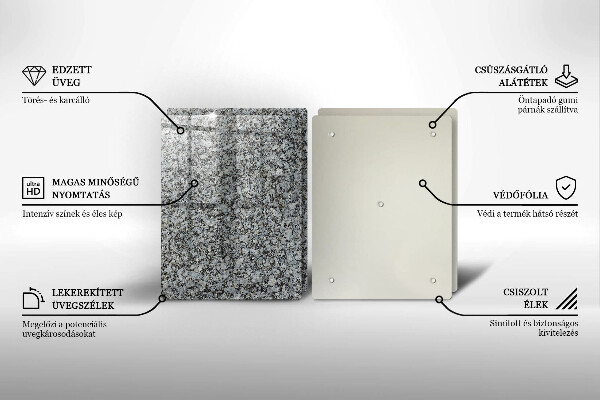 Chopping board Stone texture