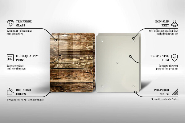 Chopping board Wood texture boards