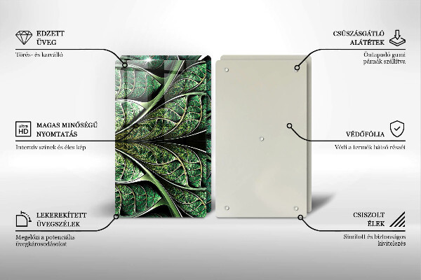 Chopping board Vein leaf structure