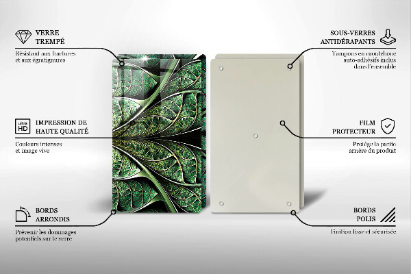 Chopping board Vein leaf structure