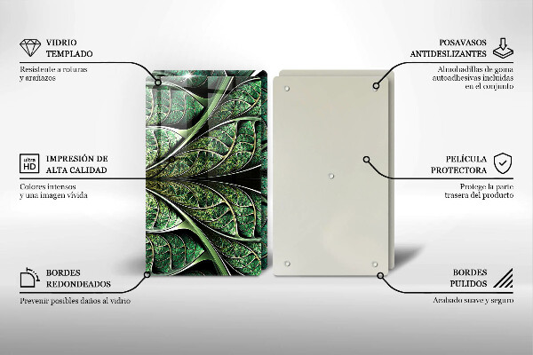 Chopping board Vein leaf structure