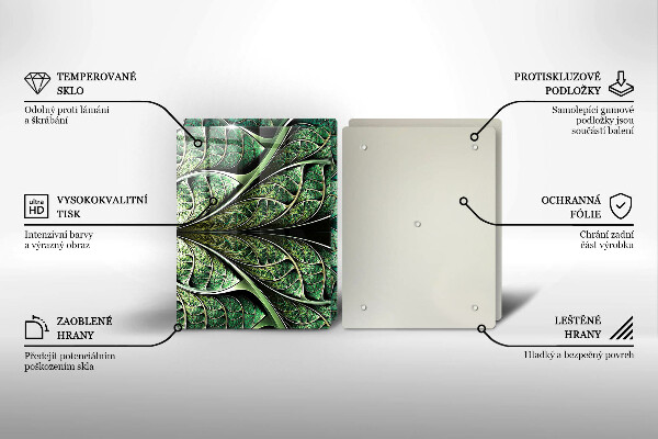 Chopping board Vein leaf structure