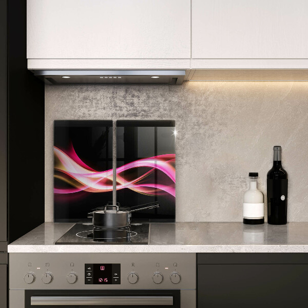 Chopping board Neon Smoke abstraction