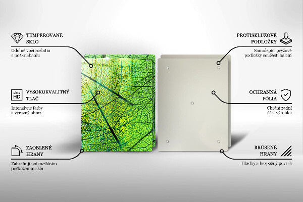 Chopping board Natura leaves