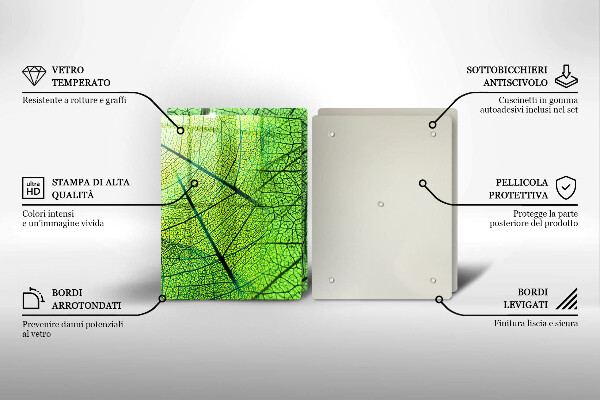 Chopping board Natura leaves