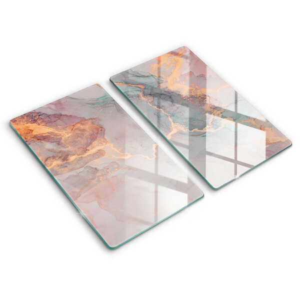 Chopping board Marble with gold