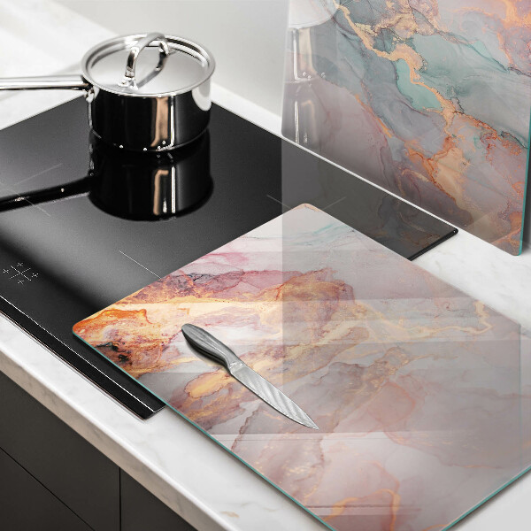 Chopping board Marble with gold