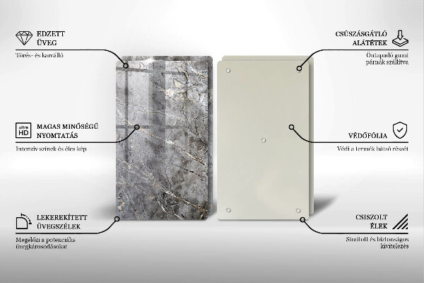 Chopping board Stone texture