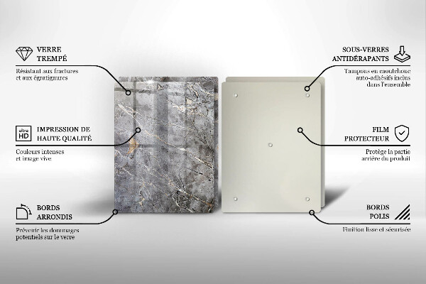 Chopping board Stone texture