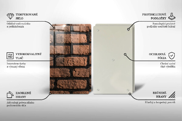 Chopping board Brick wall