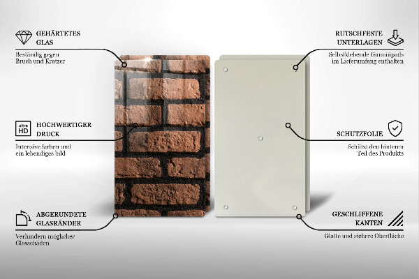 Chopping board Brick wall