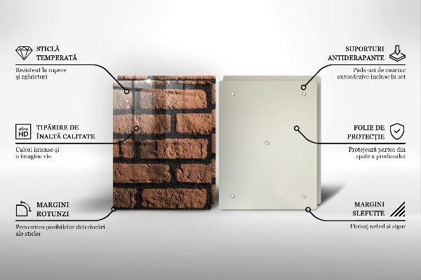 Chopping board Brick wall