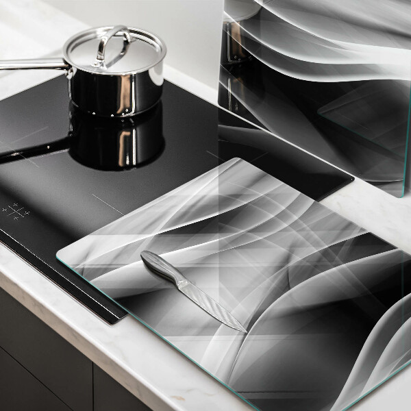 Chopping board Abstraction mild lines