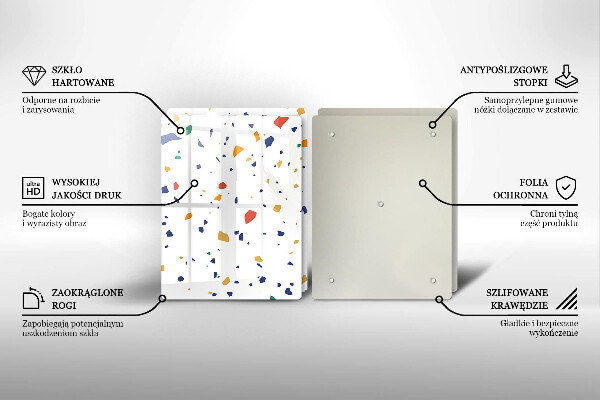 Chopping board Colored gres