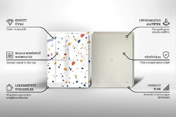 Chopping board Colored gres