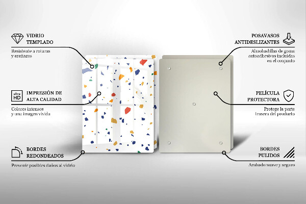 Chopping board Colored gres