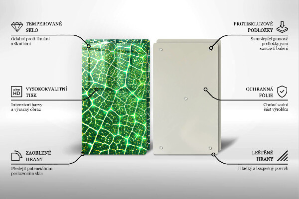 Chopping board Leaf structure