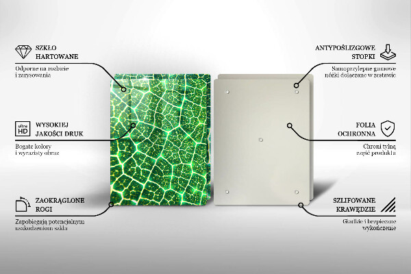 Chopping board Leaf structure