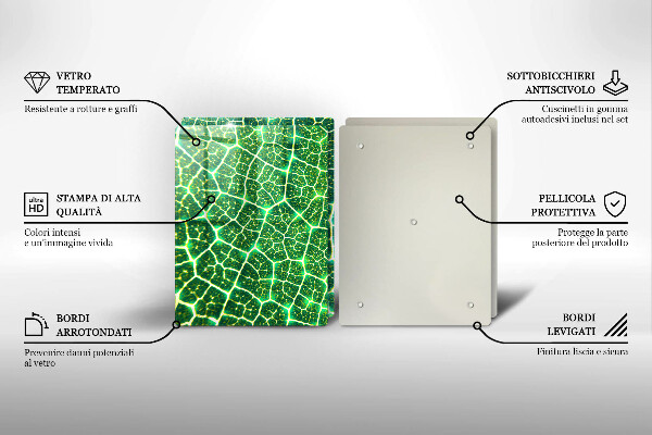 Chopping board Leaf structure