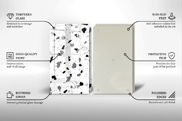 Chopping board Decorative stone gres