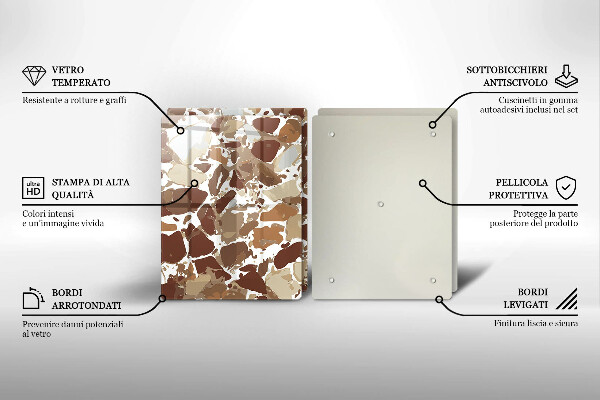 Chopping board Decorative stone stains