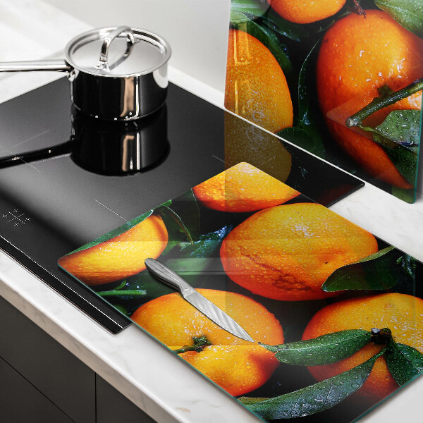 Chopping board Fruit oranges
