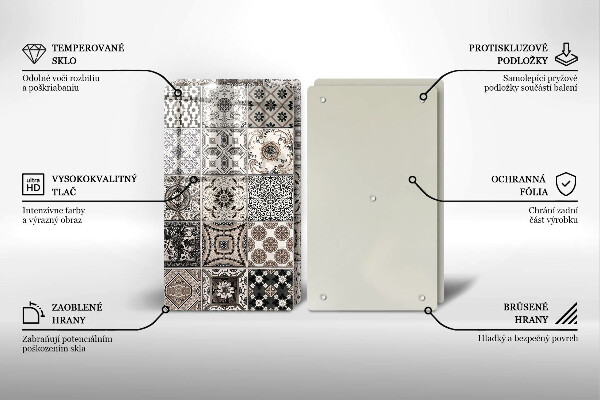 Chopping board Decorative tiles