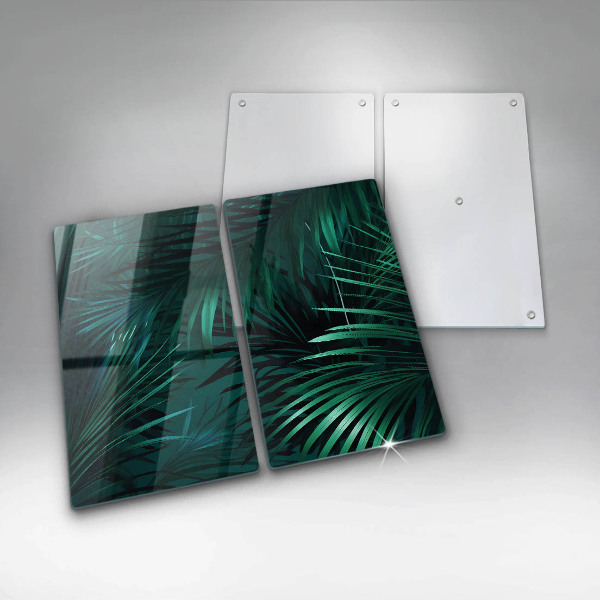 Chopping board Wild jungle leaves