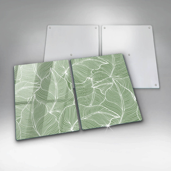 Chopping board Linear leaves
