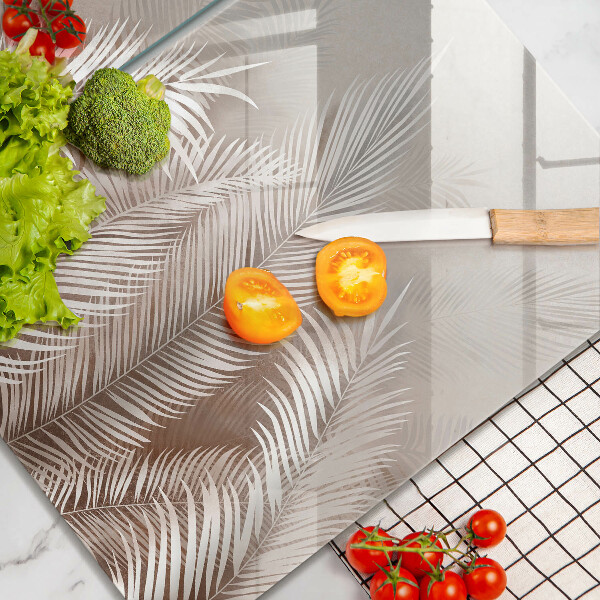 Chopping board Boho leaf vegetation