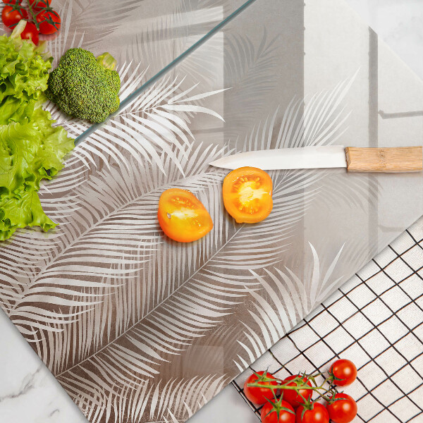 Chopping board Boho leaf vegetation