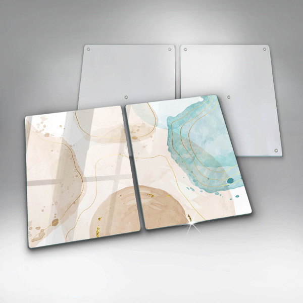 Chopping board Bright boho shapes