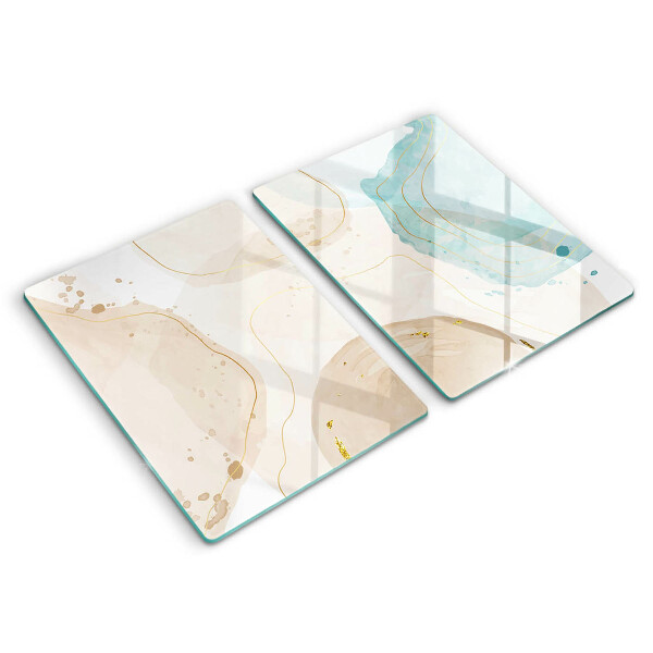 Chopping board Bright boho shapes