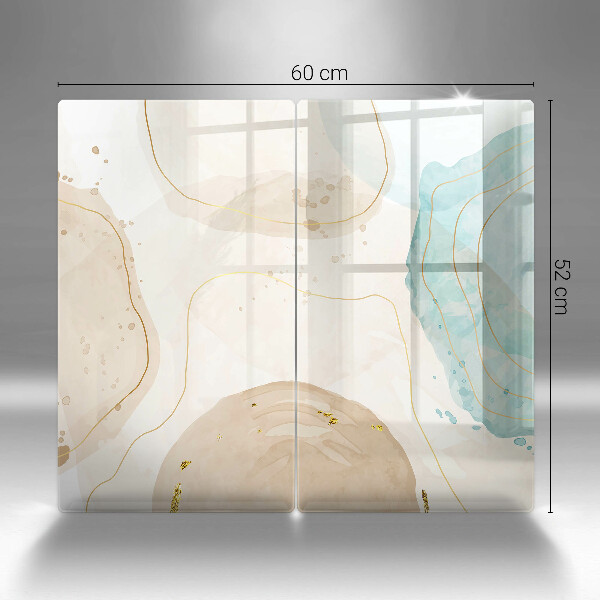 Chopping board Bright boho shapes