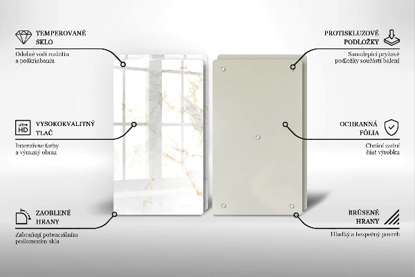 Chopping board Elegant stone marble