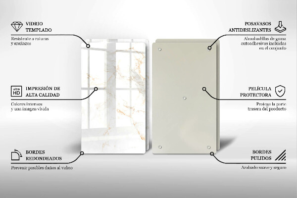 Chopping board Elegant stone marble