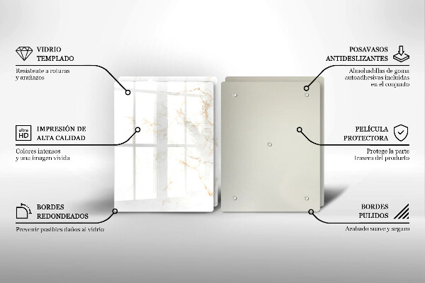 Chopping board Elegant stone marble