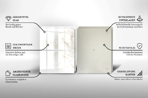 Chopping board Elegant stone marble