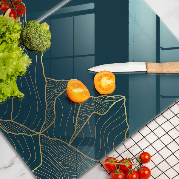 Chopping board Abstract mountains