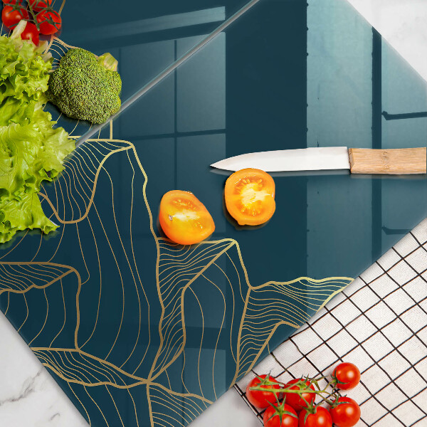 Chopping board Abstract mountains