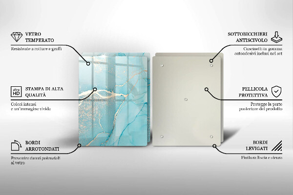 Chopping board Abstraction stone