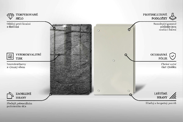 Chopping board Stone texture