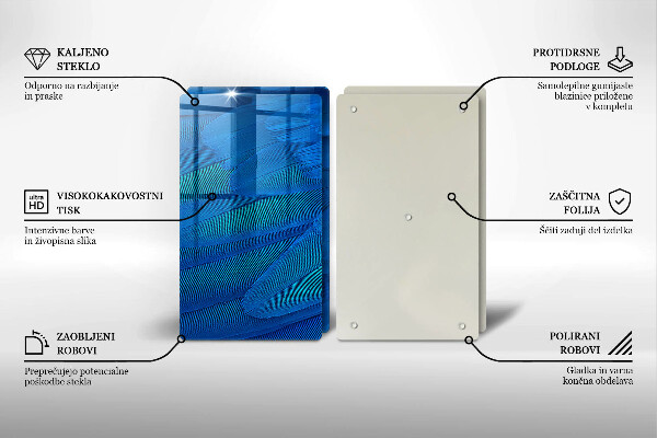 Chopping board Bird feathers