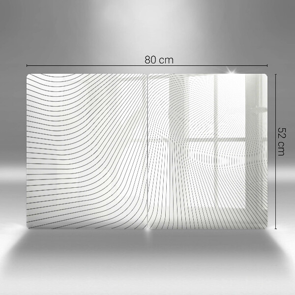 Chopping board Modern Line pattern